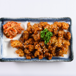 ไก่เกาหลีซอสกระเทียม