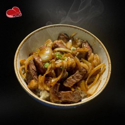 ข้าวหน้าเนื้อสเต็ก Australian Beef Steak
