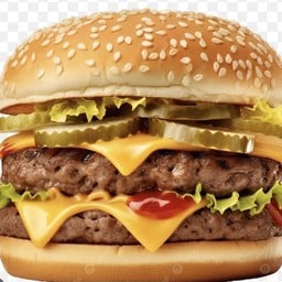 เบอร์เกอร์ดับเบิ้ลเนื้อ
