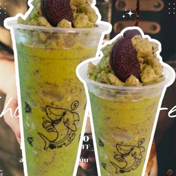 ชาเขียวโอริโอ้ปั่น