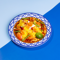 ตำข้าวโพดไข่เค็ม