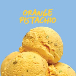 ไอศครีมส้มผสมกับถั่วพิสตาชิโอ (ไพน์ 390 กลัม)