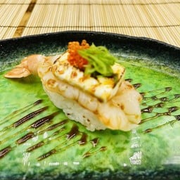 307. ข้าวปั้นกุ้งอาเจนเบิร์นชีส