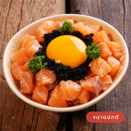 ข้าวหน้าแซลมอนกาแล็กซี่ ปกติ (D)