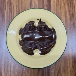 ขนมปังกลมปิ้ง ( ดาร์กชอคโกแลต )