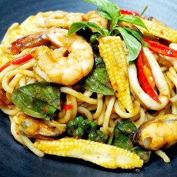 สปาเก็ตตี้ขี้เมาทะเล