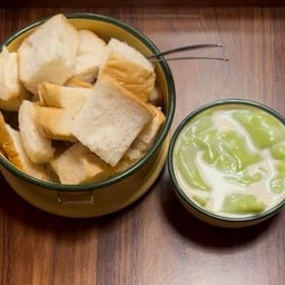 นึ่ง สังขยาใบเตยมะพร้าว