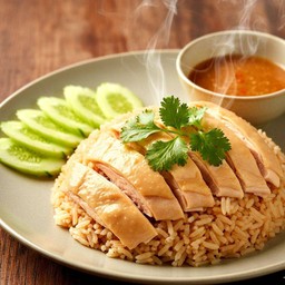 ข้าวมันไก่ต้ม