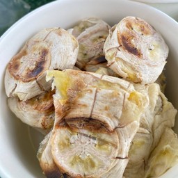 กล้วยทับแบบไม่มีกะทิ