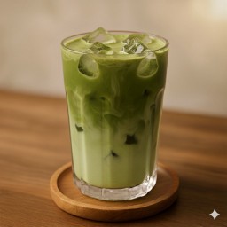 มัทฉะลาเต้ เย็น