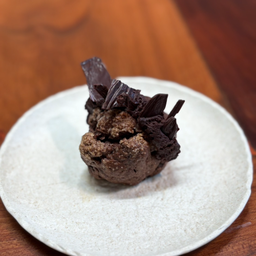 ช็อคโกแลต สโคน ช็อคโกแลตคัสตาร์ด