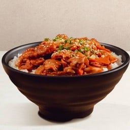 ข้าวหน้าไก่กิมจิ