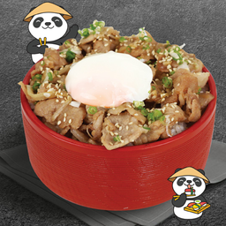 ข้าวยากินิกุหมูไข่ออนเซ็น