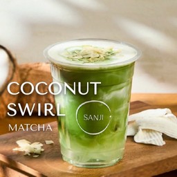 Coconut Swirl Matcha - มัทฉะ โคโคนัท สเวิร์ล