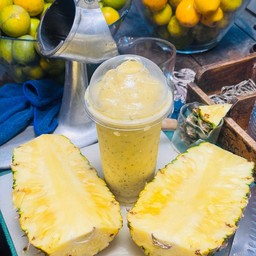 สับปะรด+ เสาวรส ปั่นๆ