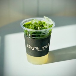 ชาเขียวน้ำผึ้งมะนาว