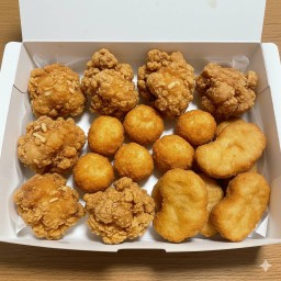 เซตไก่สามสหาย ไก่ป็อป6 คาราเกะ6 นักเก็ต6