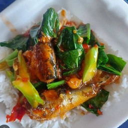 ข้่าวคะน้าปลากระป๋อง