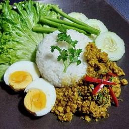 คั่วกลิ้ง หมูสับ(พริกแกงใต้)