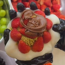 โมจิครีมชีสสตรอว์เบอร์รี่ช็อคดูไบ (ปั้นสดใหม่20นาที)