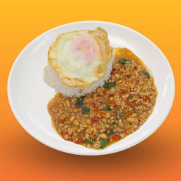 กะเพราไก่สับ