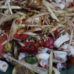 ตำลาวปลาหมึก