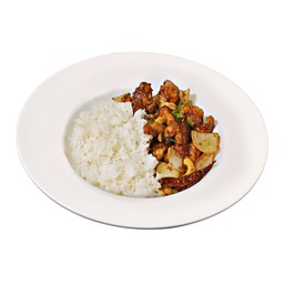 ข้าวไก่ผัดเม็ดมะม่วงหิมพานต์