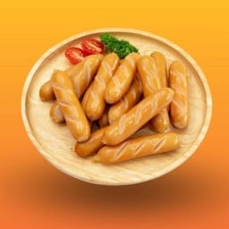 ไส้กรอกไก่หนังกรอบ 3 ชิ้น