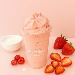 สตรอว์เบอร์รีปั่นนมสด