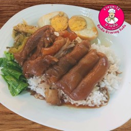 คาจักราดข้าว ใส่ไข่