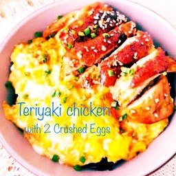 PP ข้าวหน้าไก่ย่าง เทอริยากิไข่ขยี้ ออนเซน ไข่ข้น ไก่จิ้มแจ่ว หมู่สะเต๊ะ คอหมูย่าง