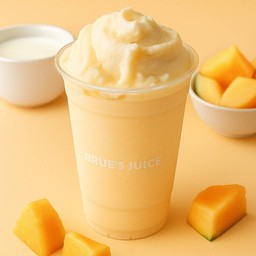 แคนตาลูปปั่นนมสด