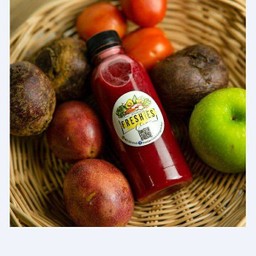 สูตรผิวใสเข้มข้น บำรุงหัวใจ  001 - เสาวรส แอปเปิ้ล บีทรูท มะเขือเทศ