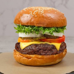 เบอเกอร์เนื้อ 150g (ไม่รวมชีส)