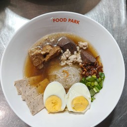 กวยจั๊บญวนซี่โครงหมู(ใส่ไข่)