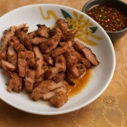 หมูปิ้งแม่เพชรอร่อยนัวร์,สันคอย่างรสเด็ด สาขา2 สาขา2