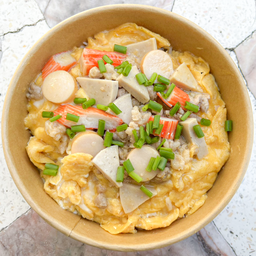 ไข่ข้นหมูสับทรงเครื่อง