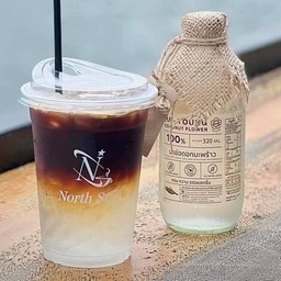 อเมริกาโน น้ำช่อดอกมะพร้าว (เย็น)