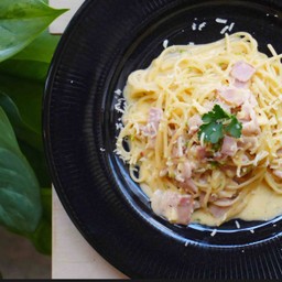 Spagetti Bacon Carbonara pasta