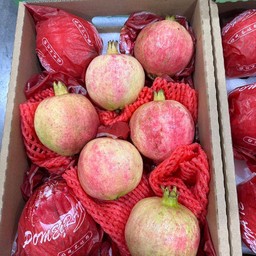 ทับทิมตูนิเซียกล่องแบน 8 ลูก/กล่อง