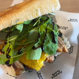 Grilled chicken pesto