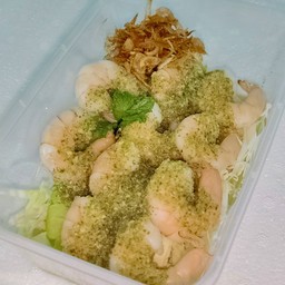 กุ้งแช่น้ำปลา(กุ้งสุก)