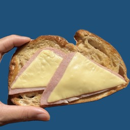 ซาวเวอร์โดวจ์หน้าแฮมชีส(ไซซ์กลาง)