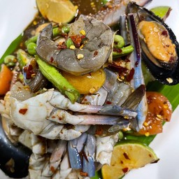 ตำเกาเหลาทะเลรวม