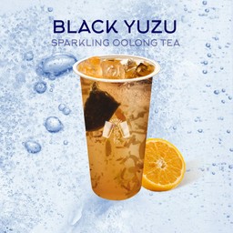 Black Yuzu Oolong Sparkling Tea (Size L)