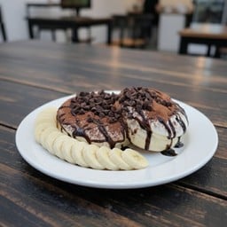 ซูเฟล่แพนเค้ก บานาน่าช็อคโก้