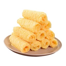 ฟองเต้าหู้ม้วนทอด 2 ชิ้น