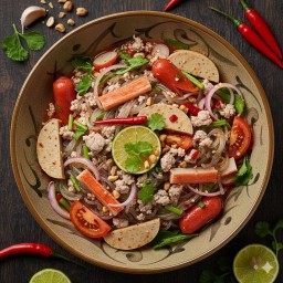 ยำ เส้นแก้ว รวมมิตร《ไม่ใส่ทะเล》