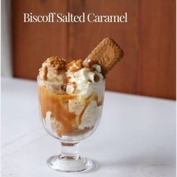 Biscoff Salted Caramel Sundae