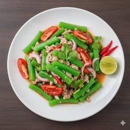 ยำ เซียงไฮ้ หมูสับ